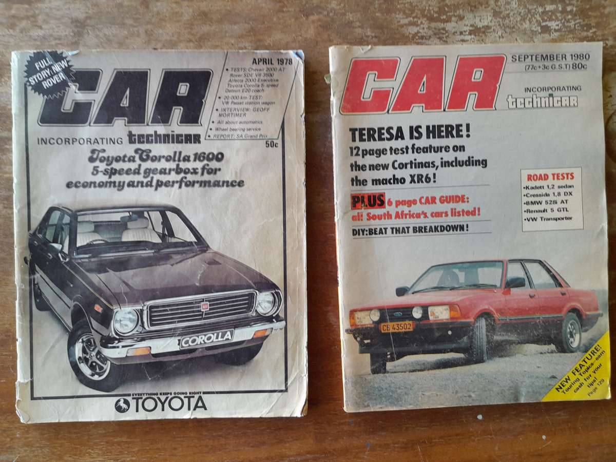 10 x Car Magazine -- 1975-1980
