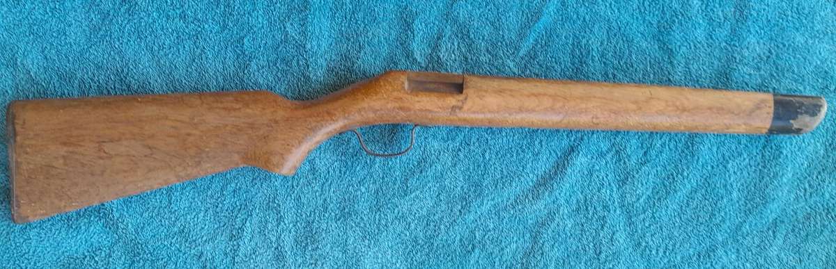 Vintage  .22 Rifle stock -- Wood