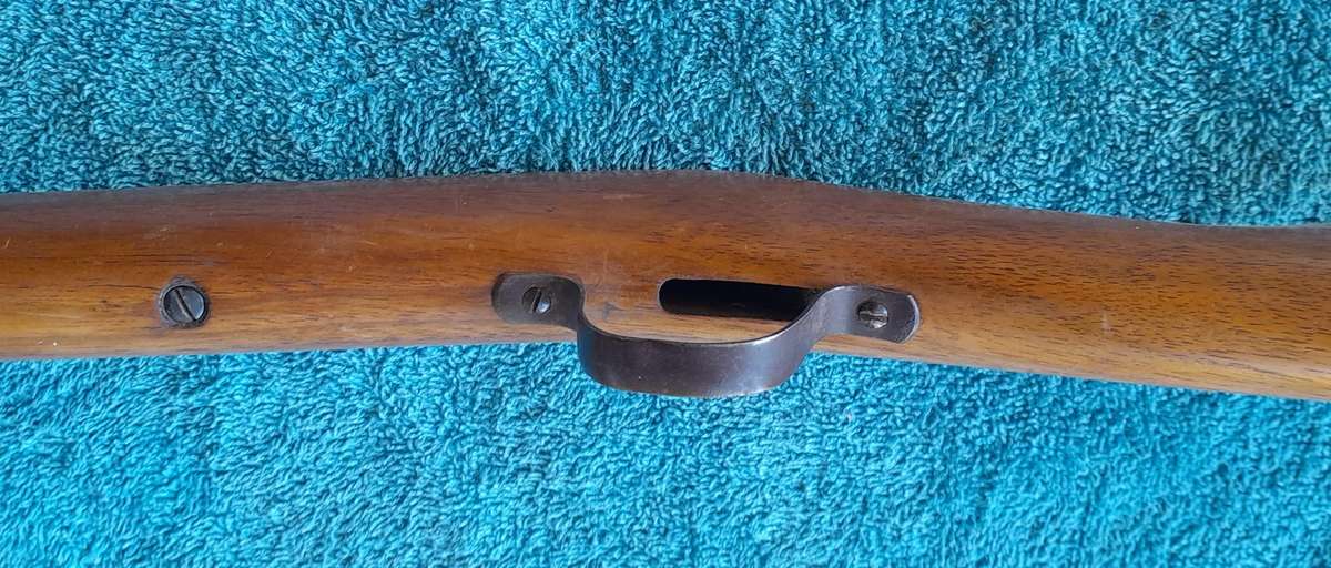 Wood rifle stock