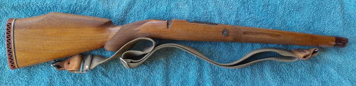 Rifle stock -- Wood