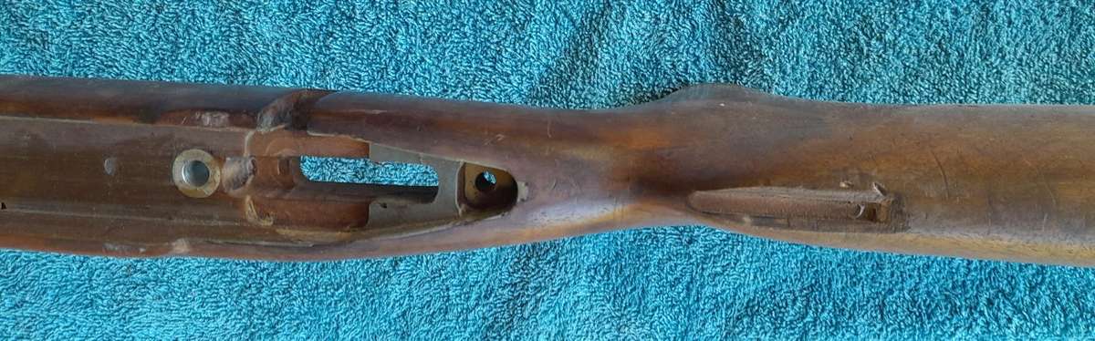 Musgrave 7.62 Rifle stock -- Wood