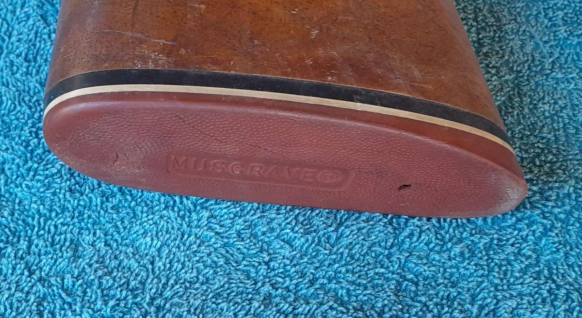 Musgrave 7.62 Rifle stock -- Wood