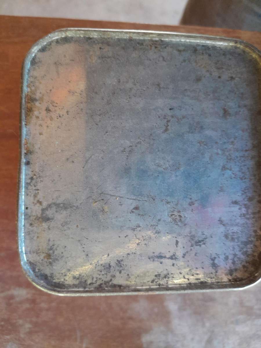 VINTAGE PRETORIA CENTENARY 1855-1955 EEUFEES COMMEMORATIVE TEA/COFFEE TIN (VOORTREKKER MONUMENT)