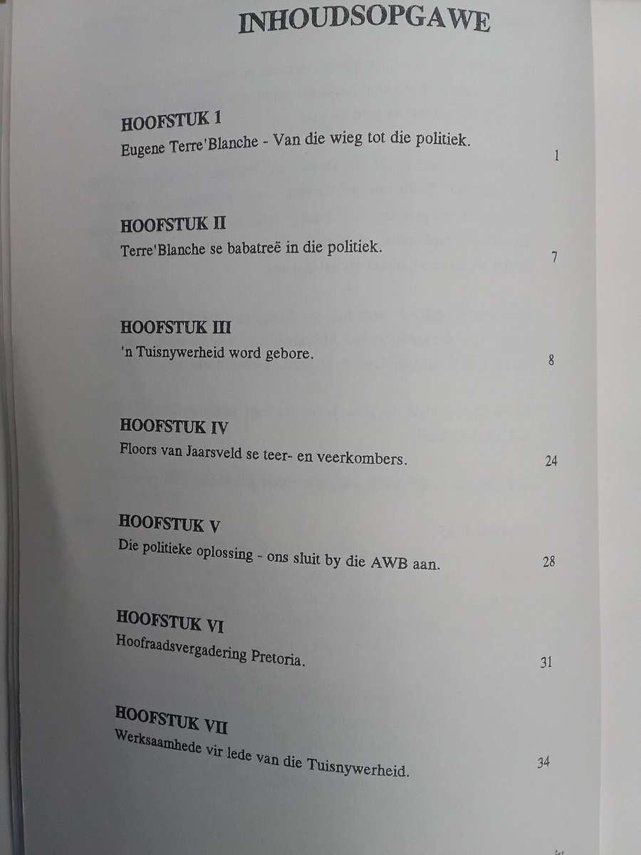 Die Wel en Wee van die AWB deur Kays Smit, 1996 1ste druk