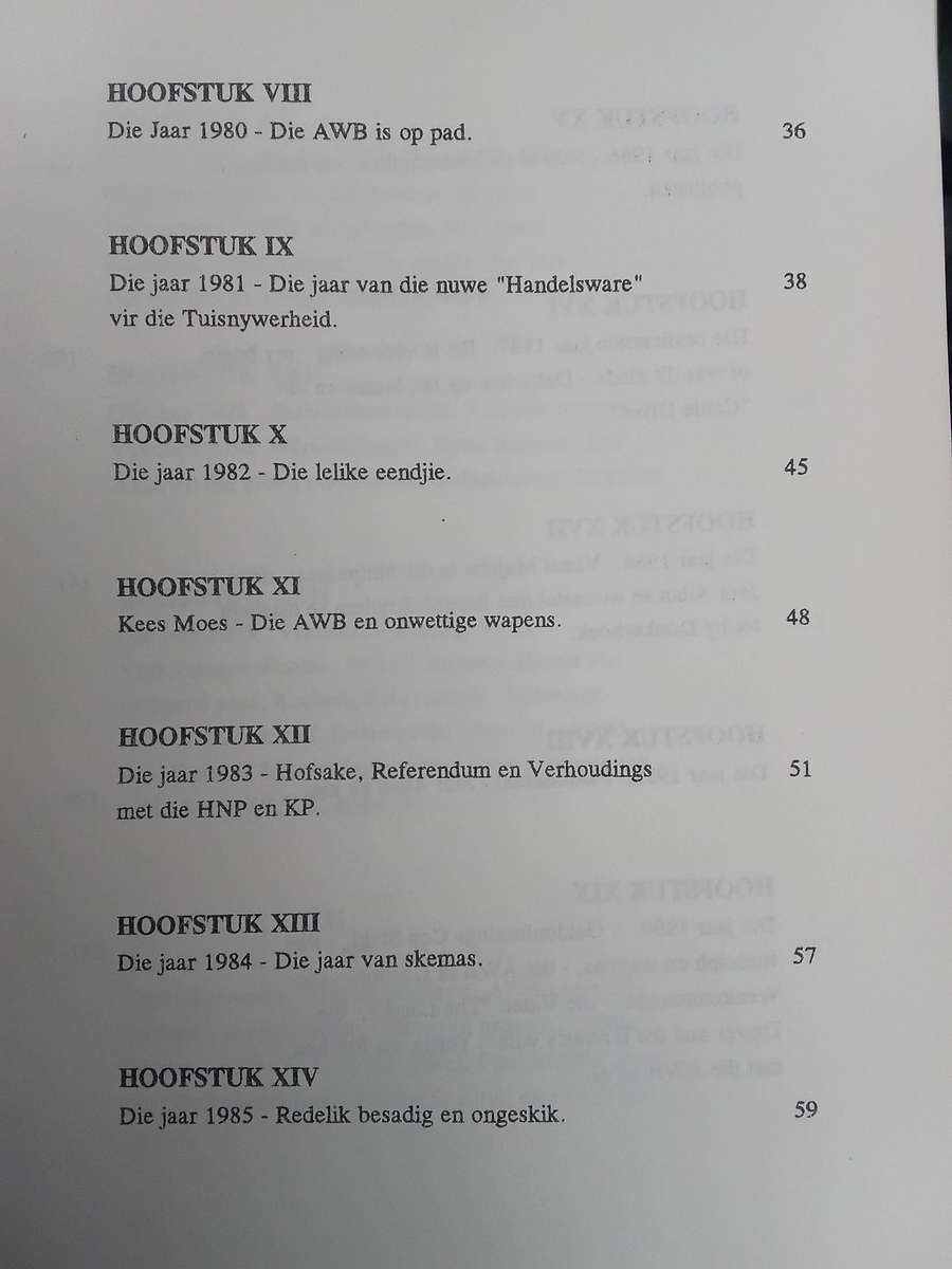 Die Wel en Wee van die AWB deur Kays Smit, 1996 1ste druk