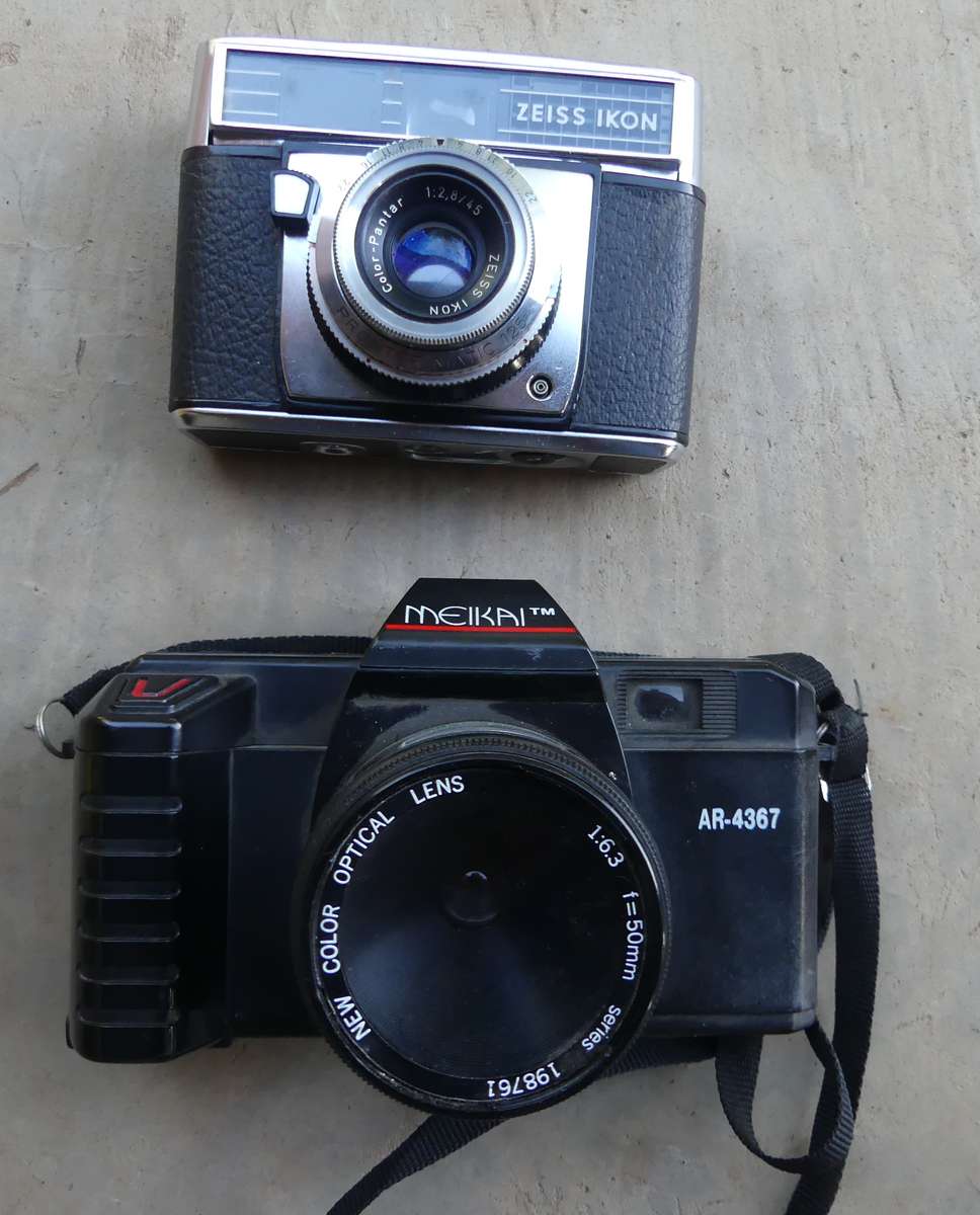 Vintage Zeiss Ikon Contessamat Film camera + Meika tm Camera