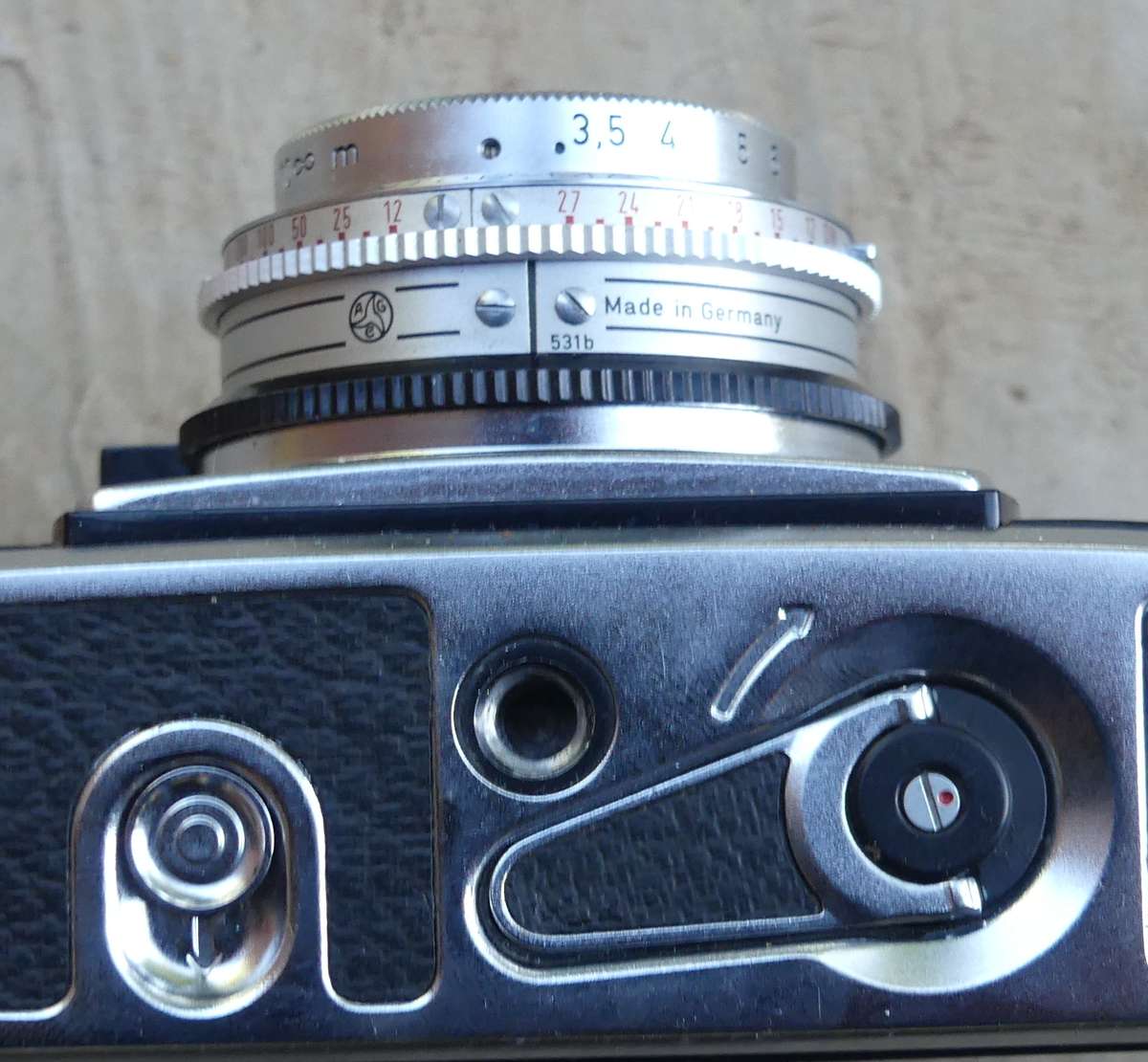 Vintage Zeiss Ikon Contessamat Film camera + Meika tm Camera