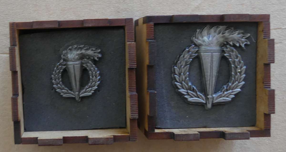 Set of 2 SANDF Pathfinder Proficiency badges  - No PF209 Full & Mini Size