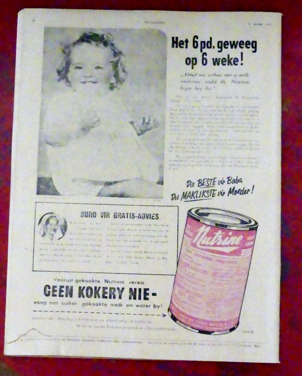 Die Huisgenoot --  2 Julie 1954 -- Tydskrif --