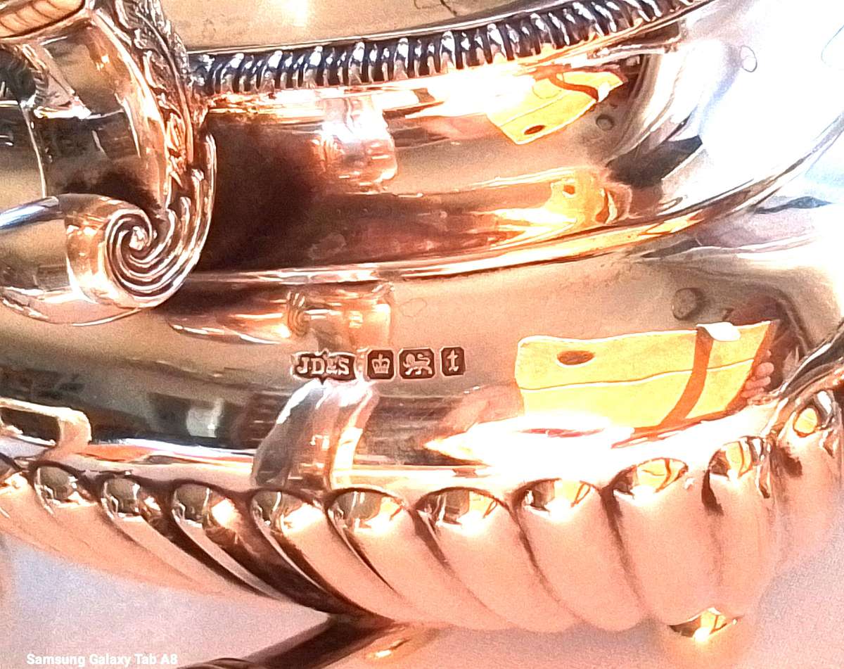 Sheffield  1911  -  3pc   TEA  SET