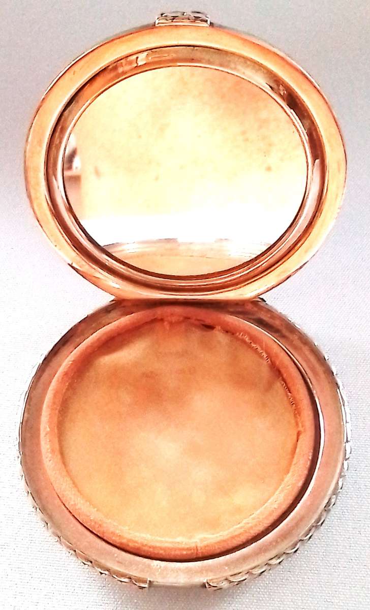 Birmingham  1949  -  Silver Powder Compact