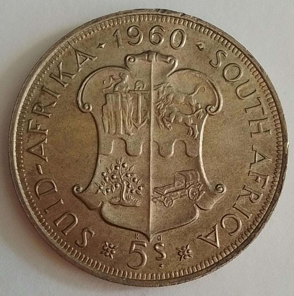 1960 -  5  Shilling Coin  [C8]