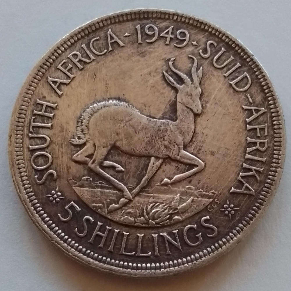 1949  SA Union   5  Shilling   [C28]