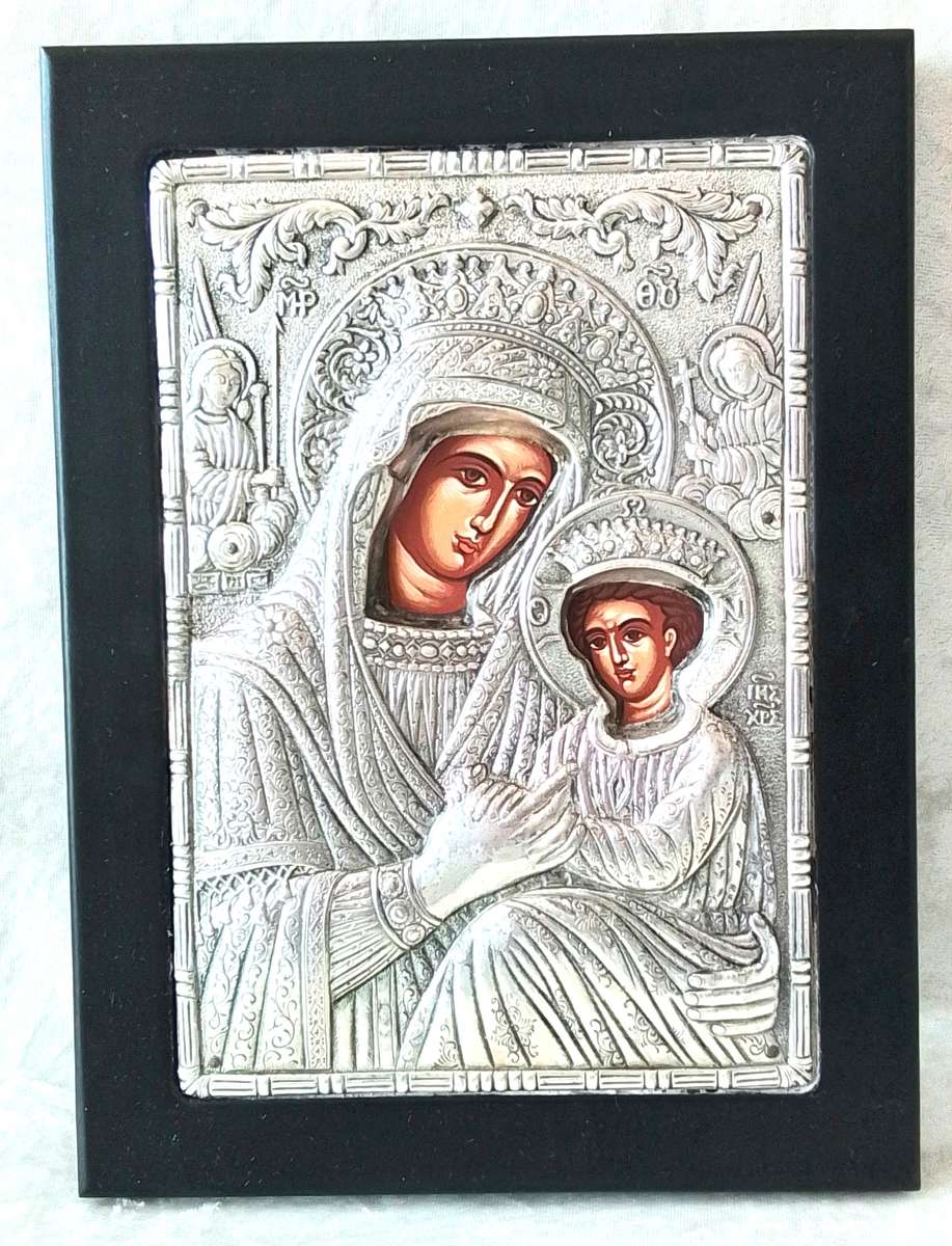 Silver  '925'  Byzantine  Icon