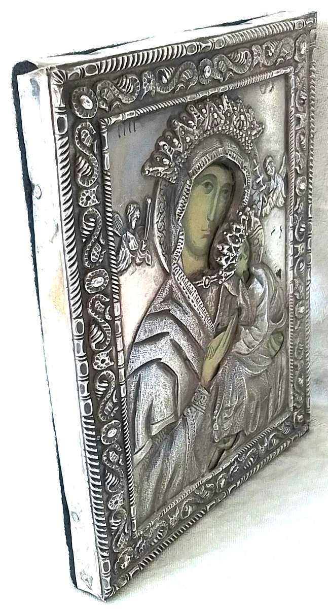 Silver  Byzantine  Icon