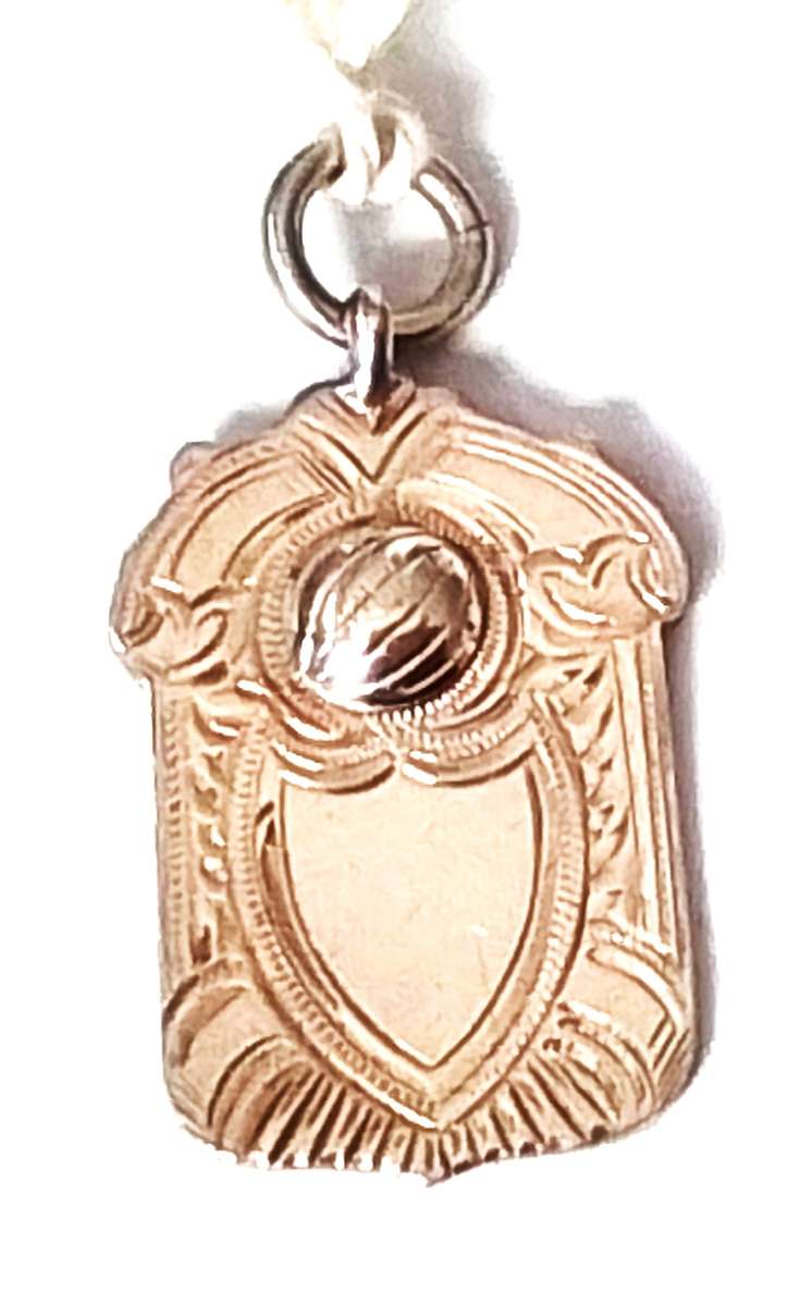 Sterling Silver  Fob Medal