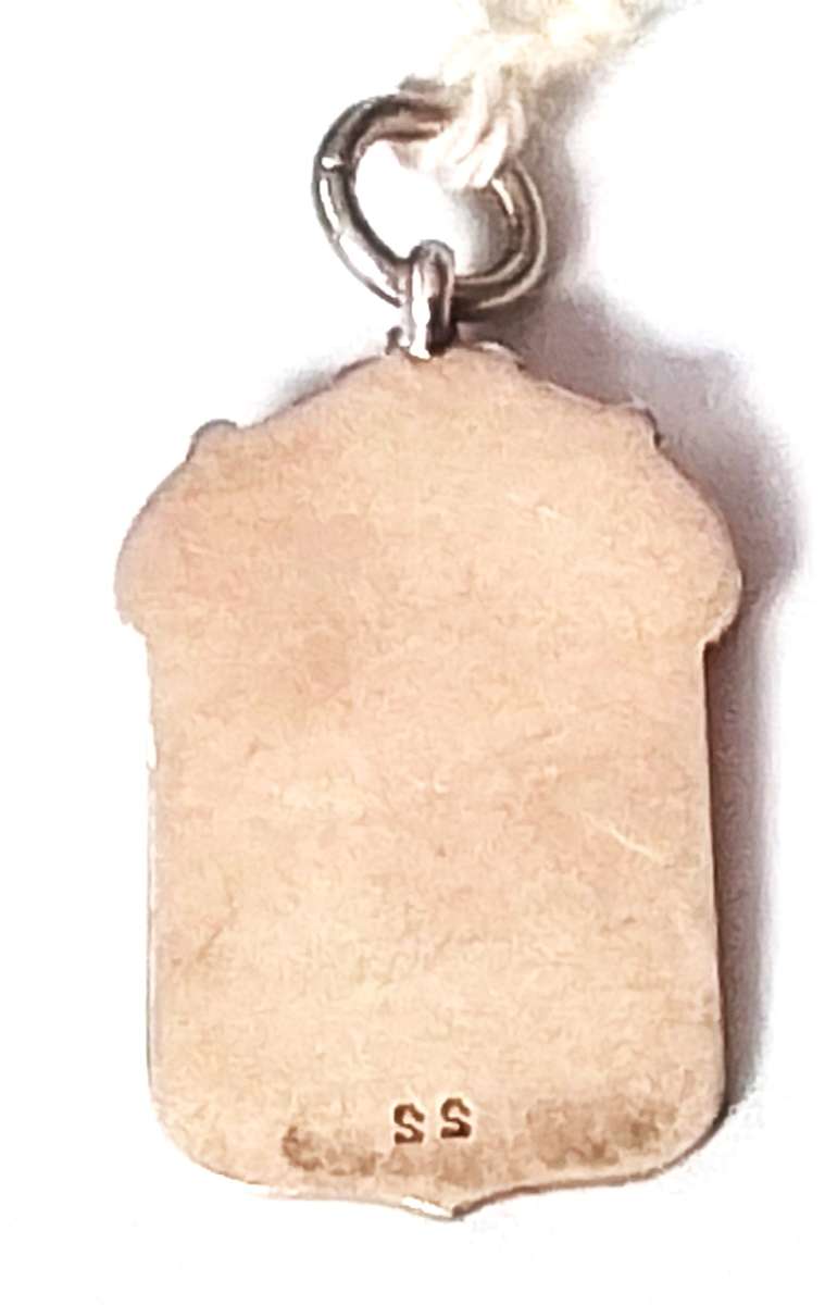 Sterling Silver  Fob Medal