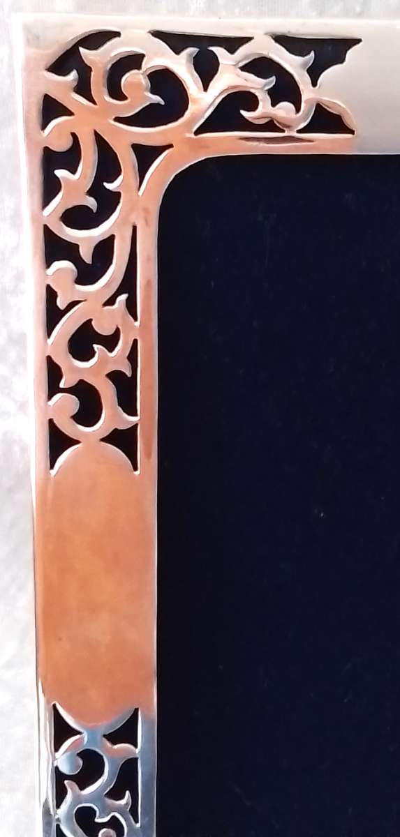 Silver  '900'  ARABIC  Photo  Frame