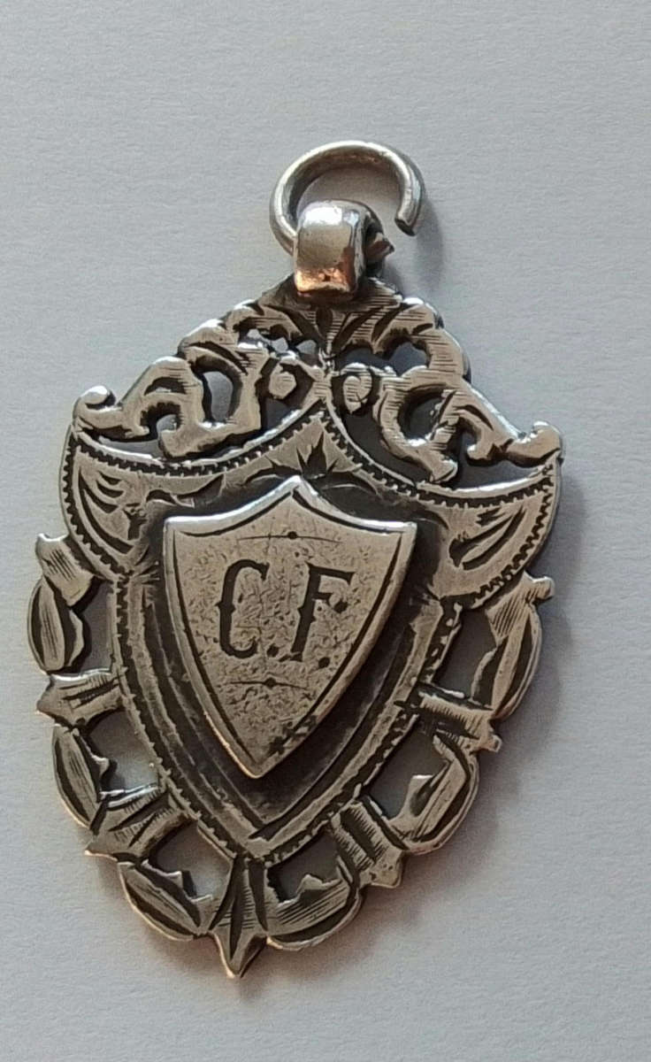 Silver   Fob  Medal