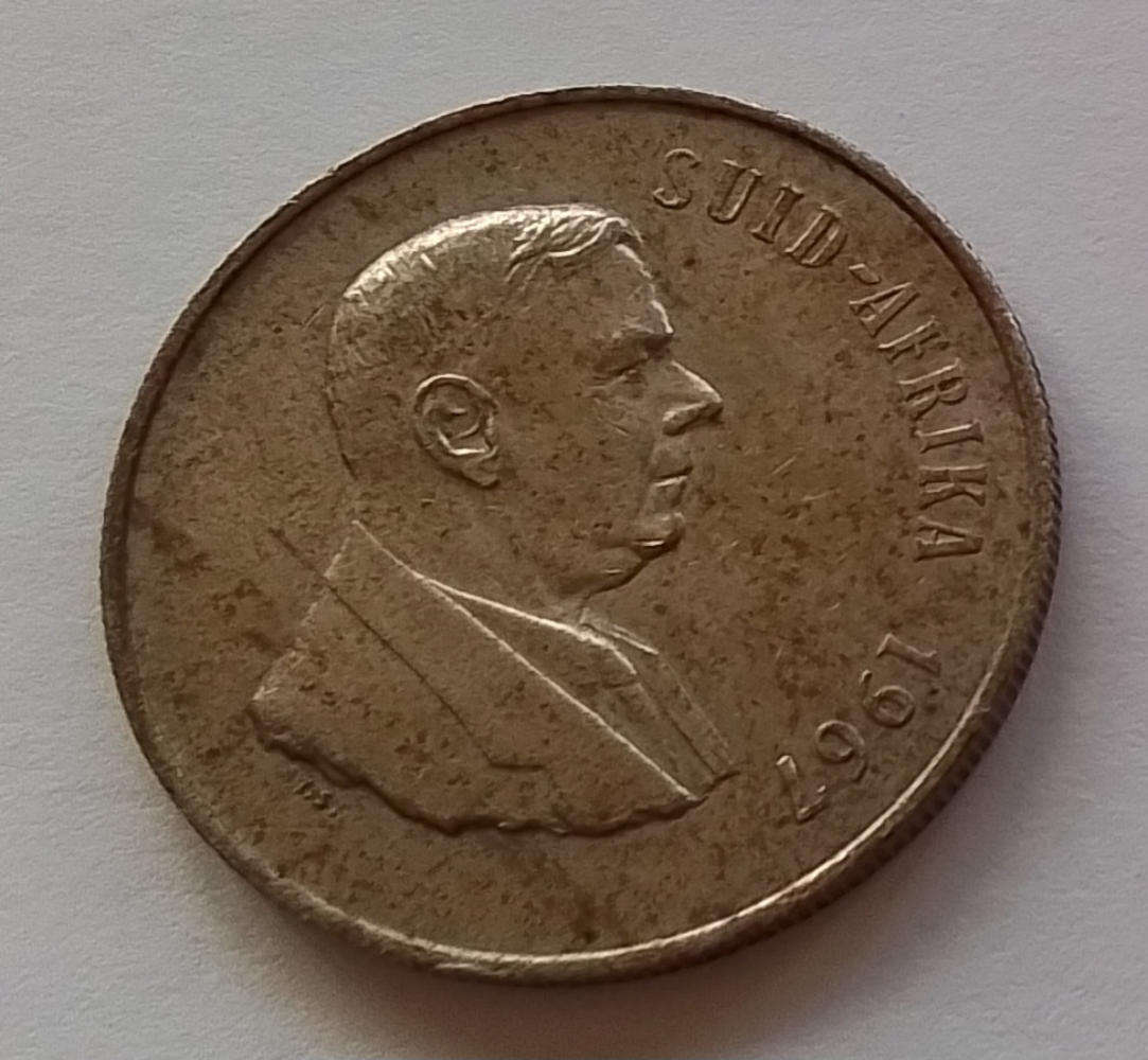 1967  Hendrik Verwoerd   R1  coin  [ C36]