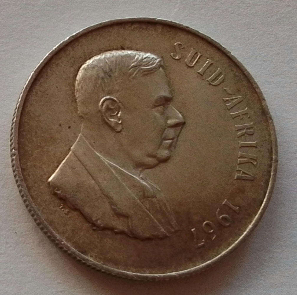 1967  Hendrik Verwoerd R1  coin  [C33]