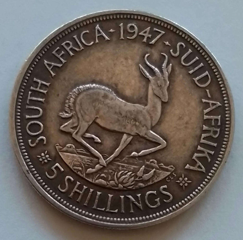 1947  SA  UNION   5   SHILLING   [C32]