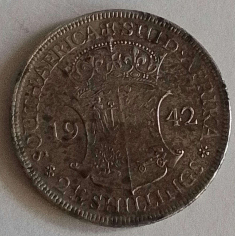 1942  -  2.5  Shilling  Coin  [C13]