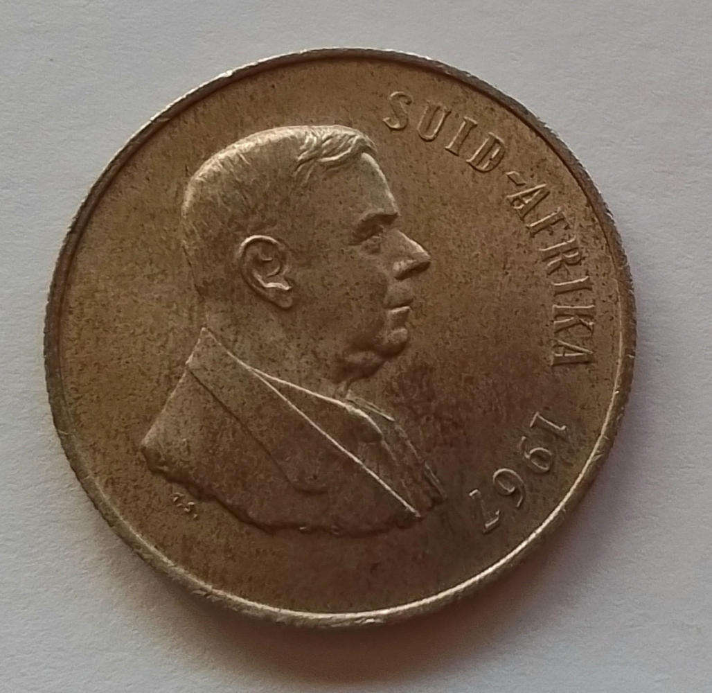 1967  HENDRIK VERWOERD R1  coin  [C35]