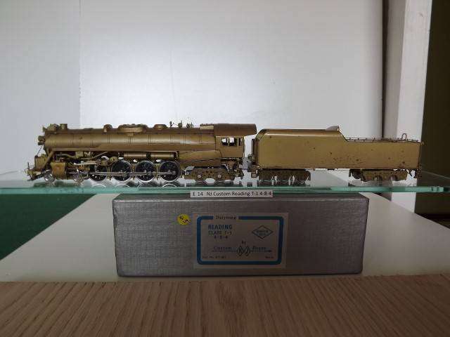 Reading Class T-1 4-8-4 Custom Brass Steam Locomotive