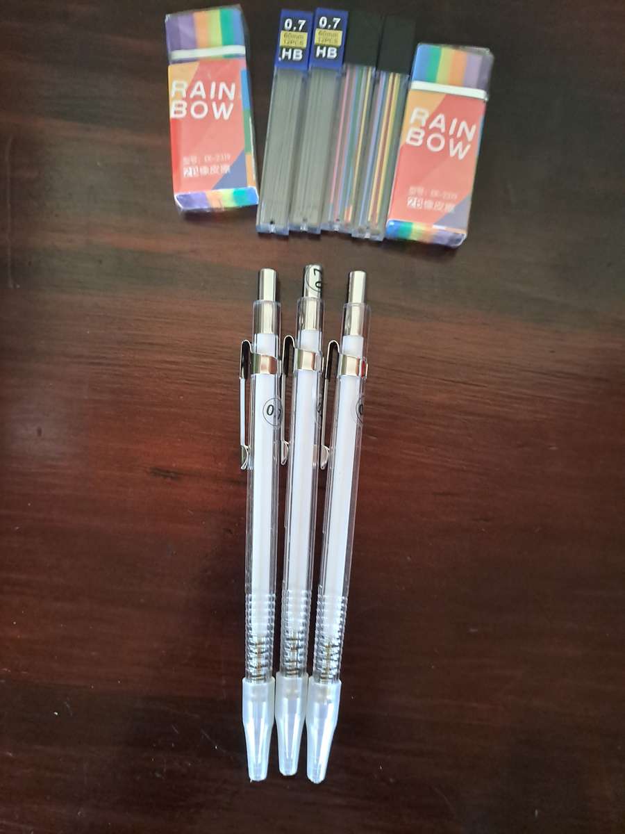 Pencils x 3 Mechanical Pencils