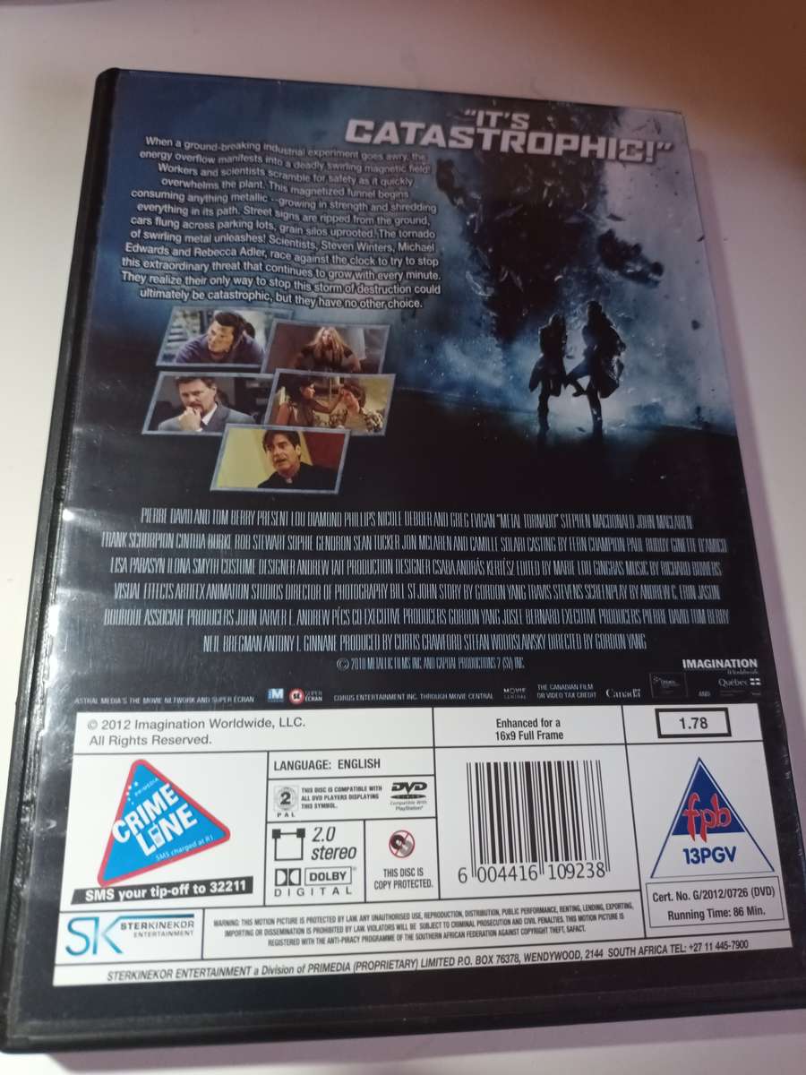 Metal Tornado DVD Movie