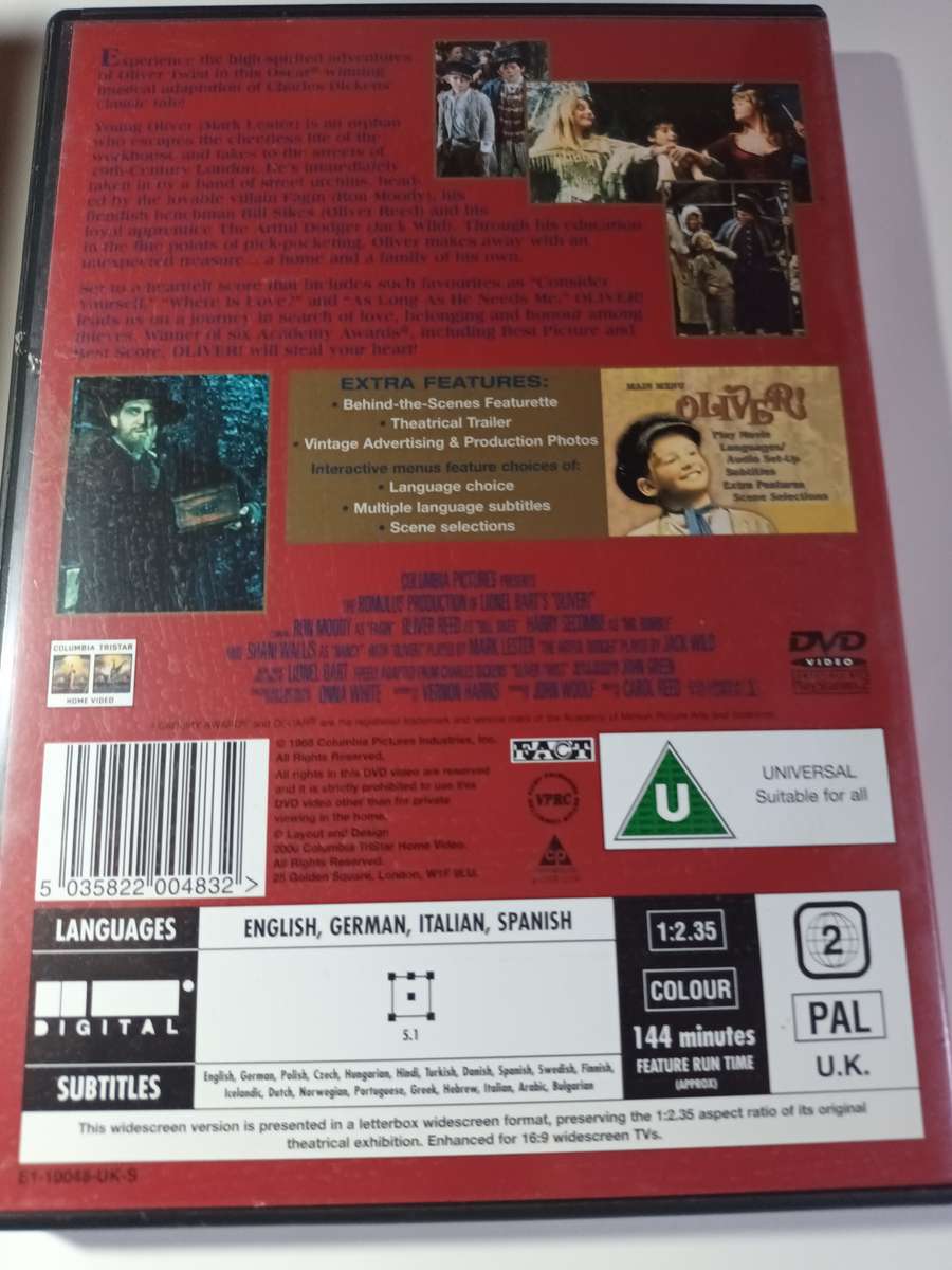 Oliver! DVD Movie
