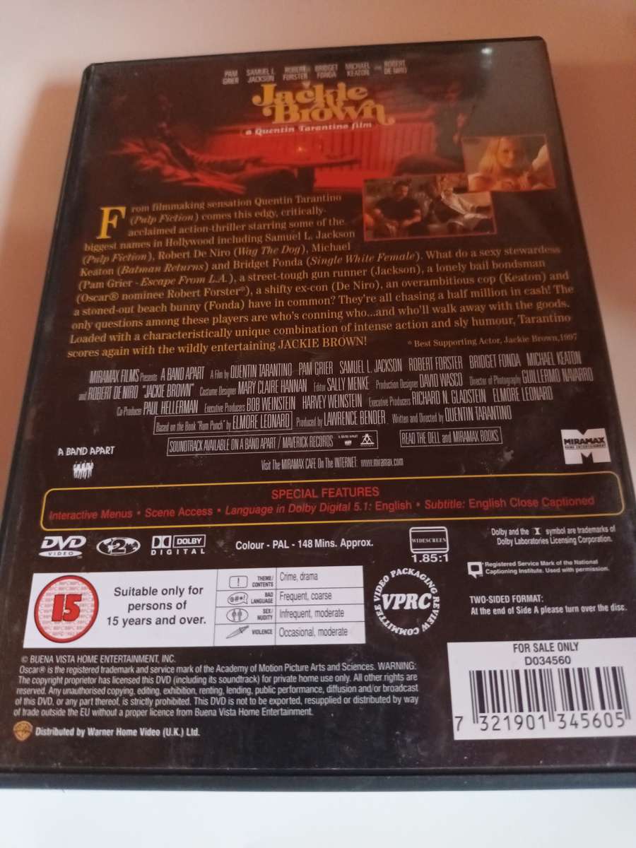 Jackie Brown DVD Movie