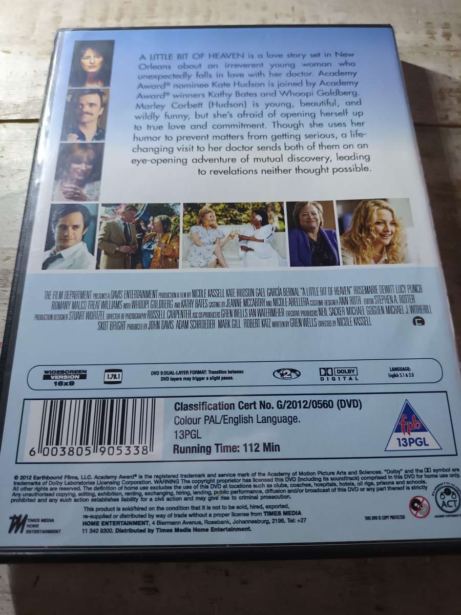 A Little Bit of Heaven DVD Movie