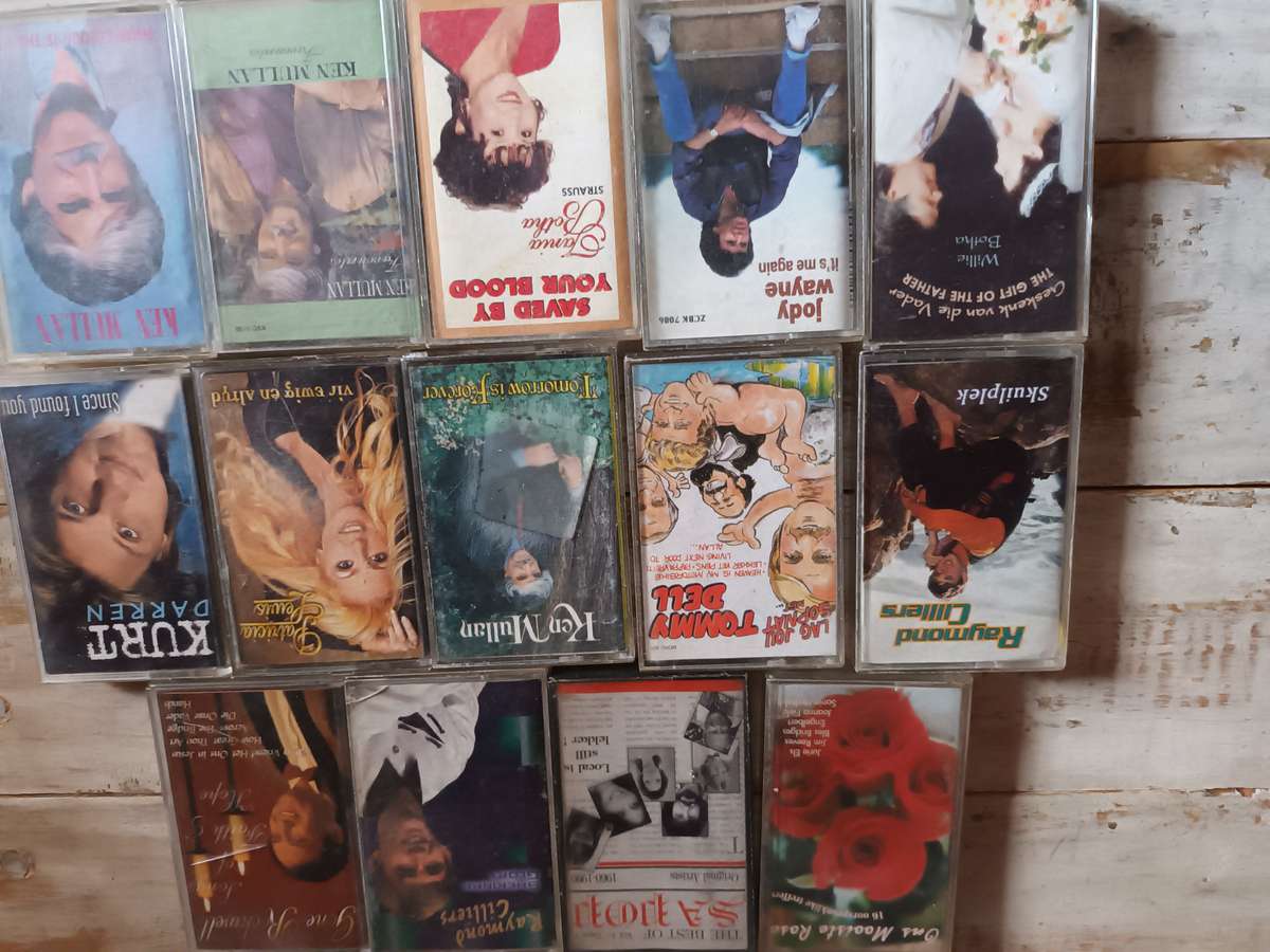 14 Old Cassette Tapes