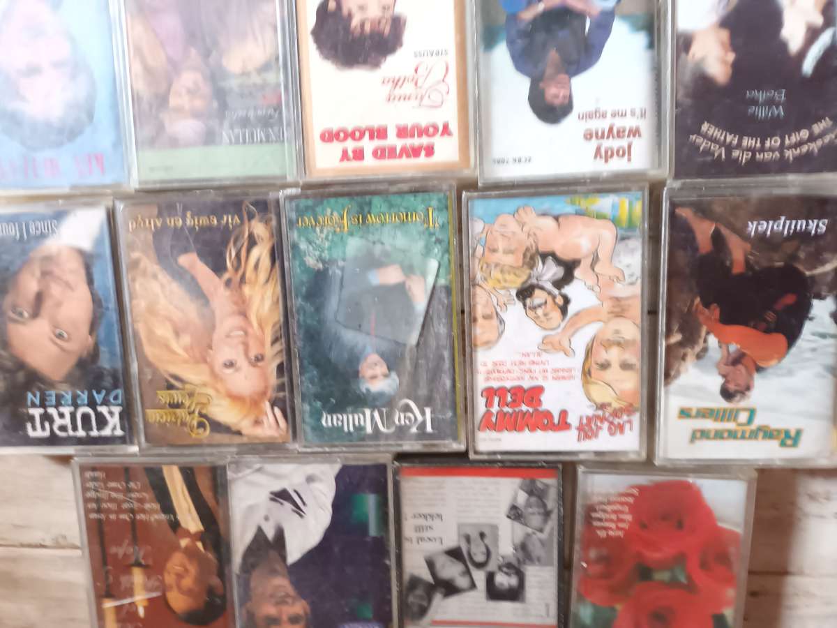 14 Old Cassette Tapes