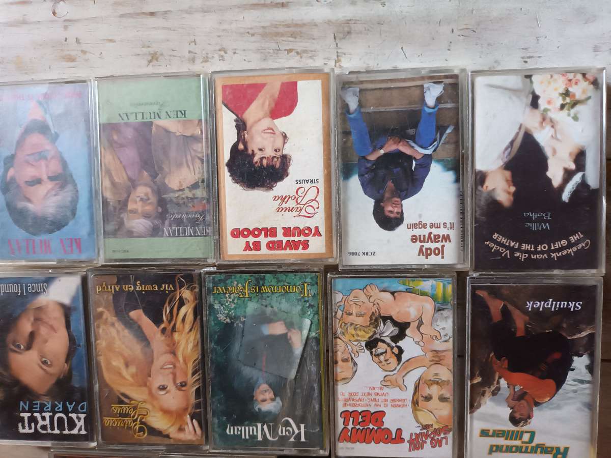 14 Old Cassette Tapes