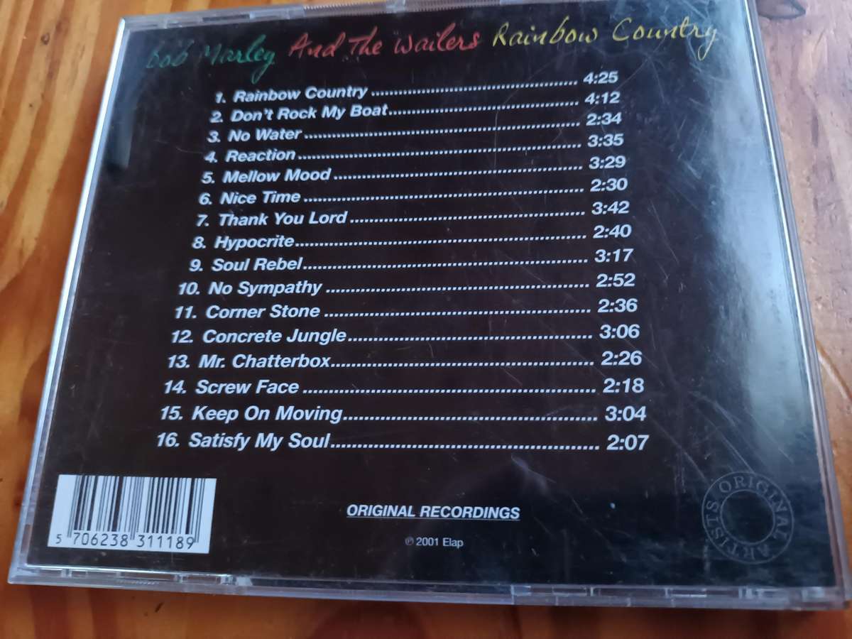 Bob Marley and the Wailers Music CD
