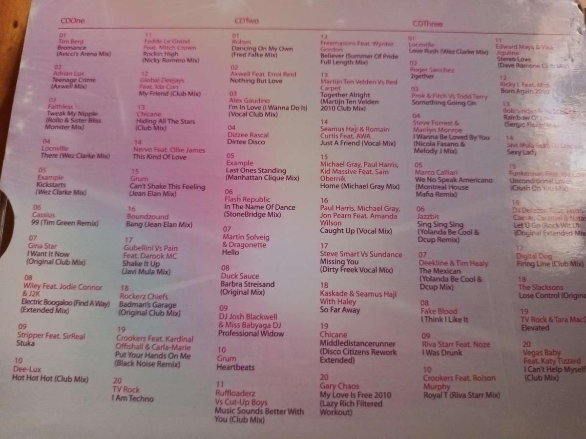 The Annual 2011 Triple Music CD