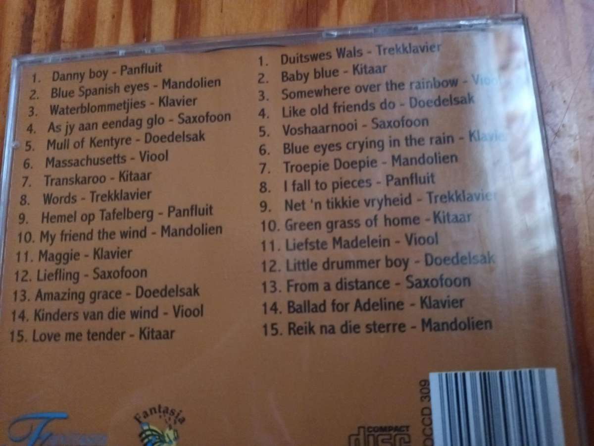 Romantiese Melodiee Music CD