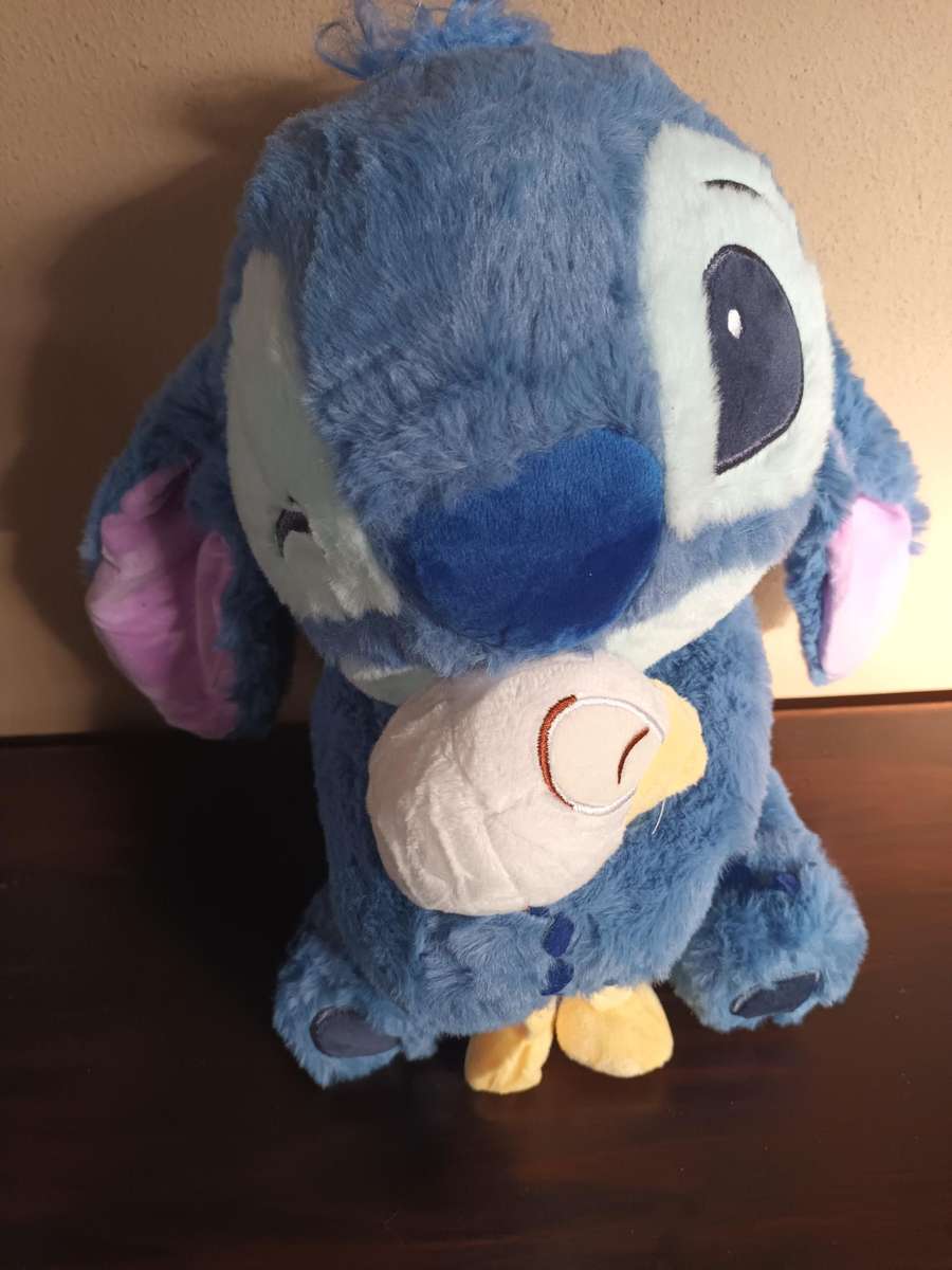 Winking Stitch with Duckling Soft Toy