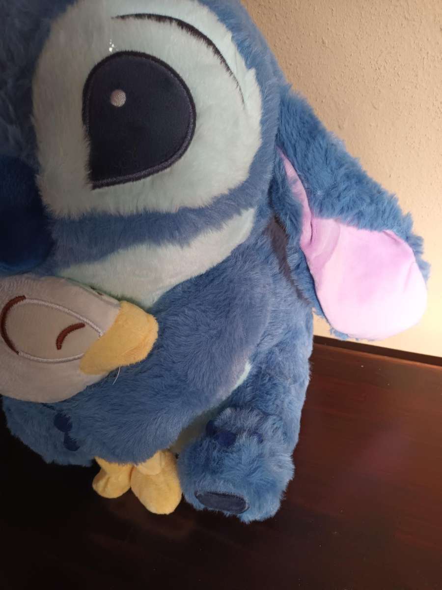 Winking Stitch with Duckling Soft Toy
