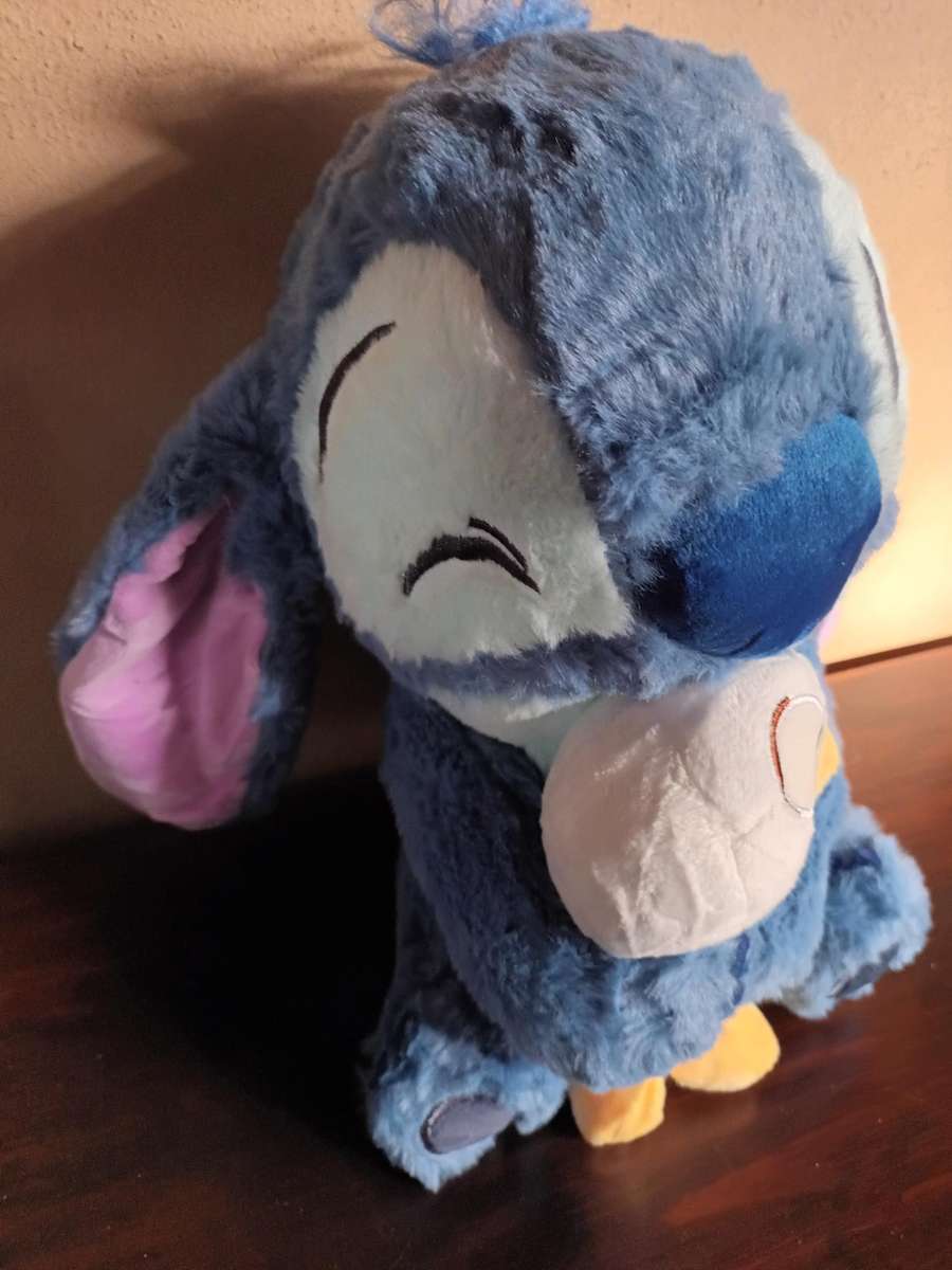 Winking Stitch with Duckling Soft Toy