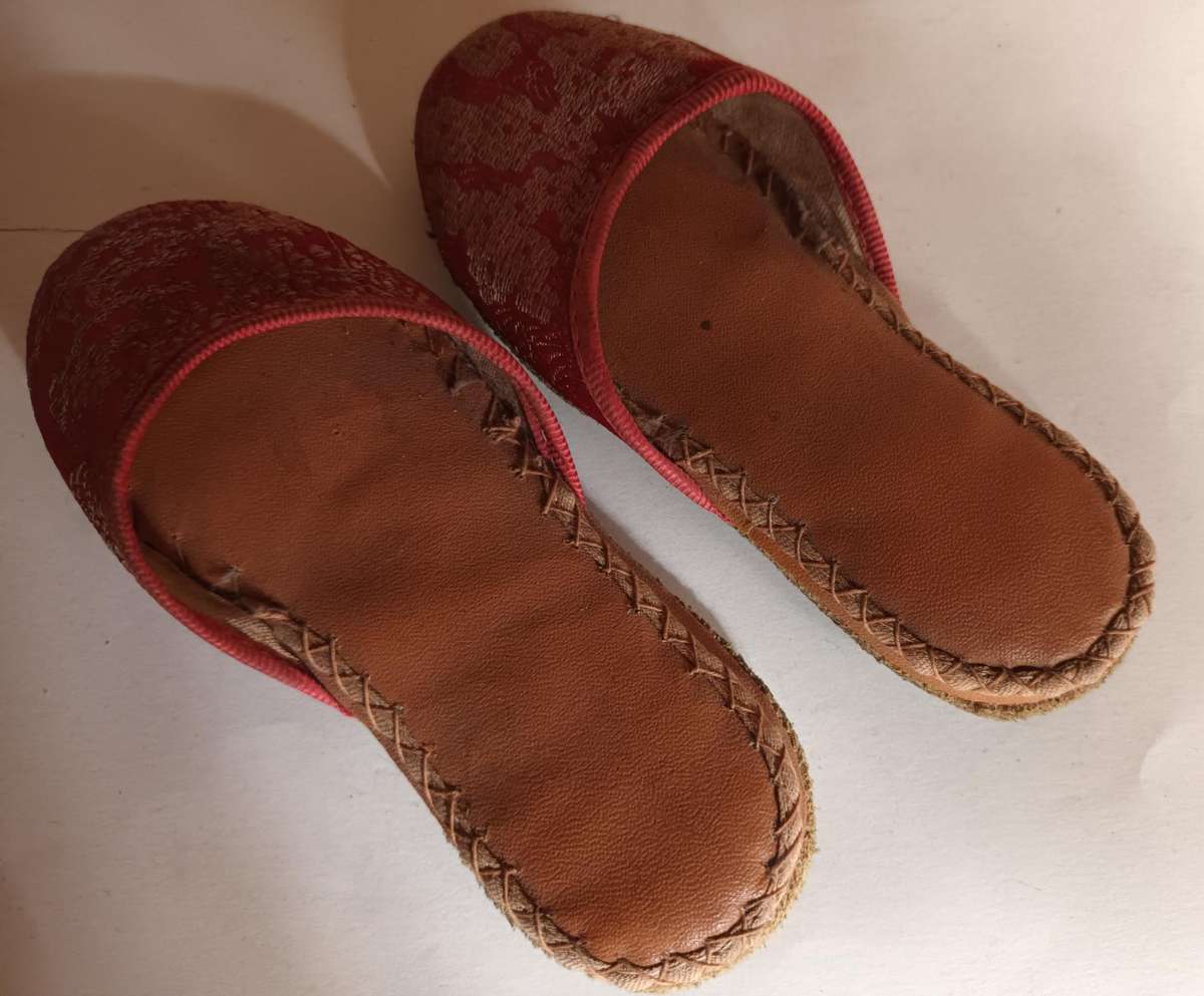 Vintage Leather Doll Shoes