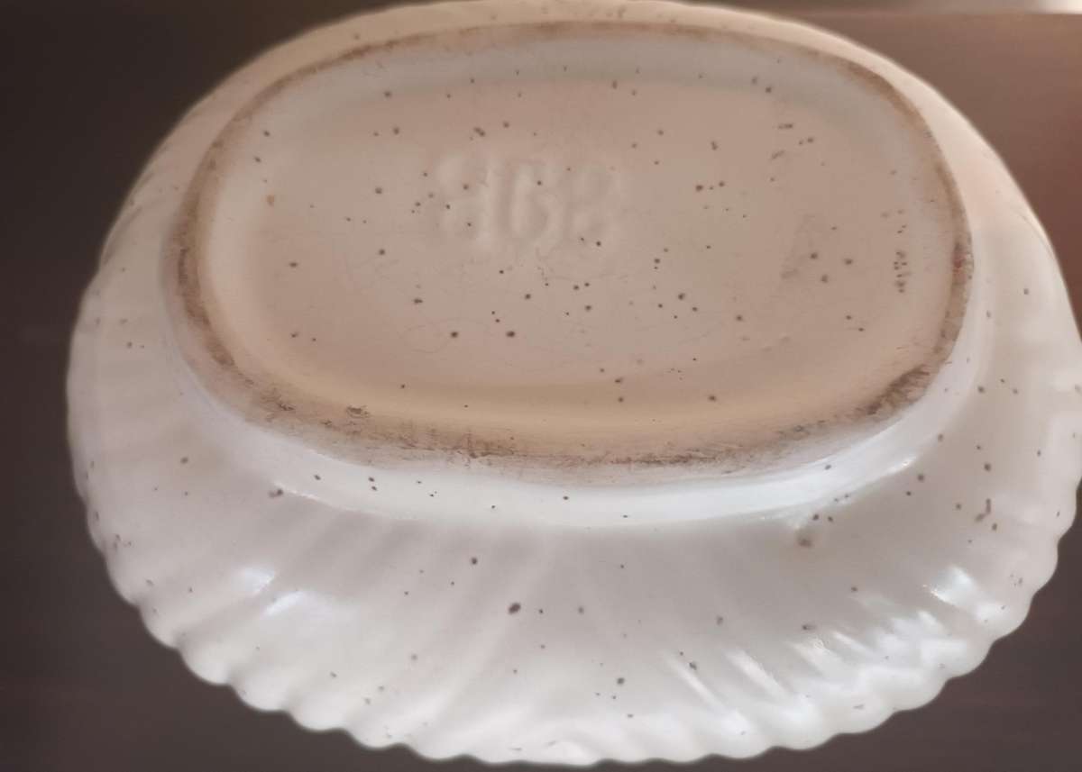 Solid Vintage Pottery Container or Vase