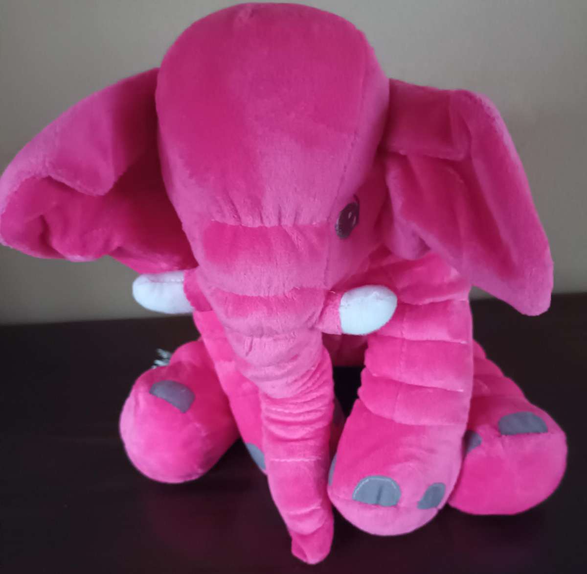 Large Pink Elephant Soft Toy
