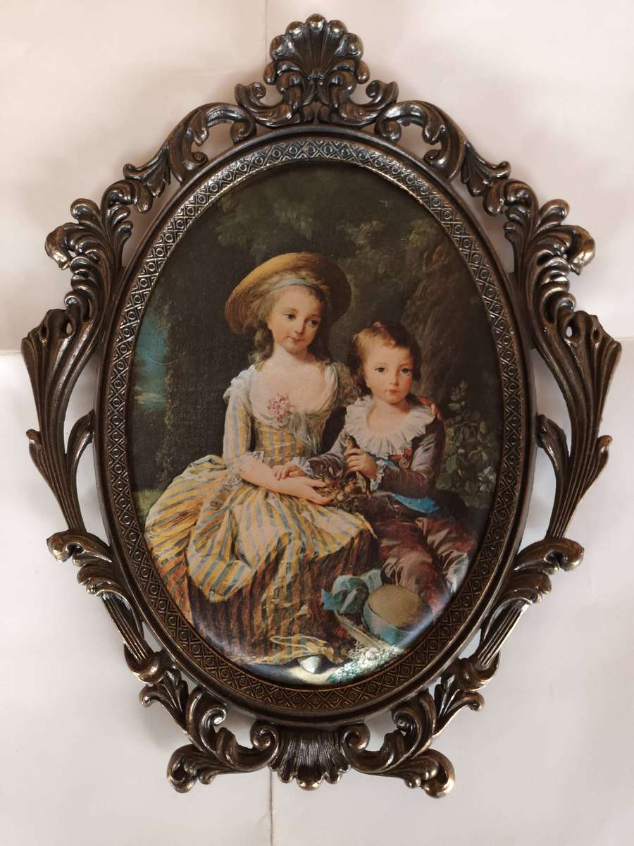 Medium Size Art Print in Ornate Frame