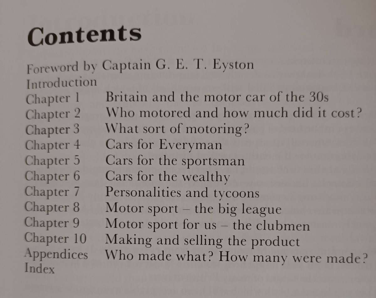 Motoring in the 1930s. First Published 1979