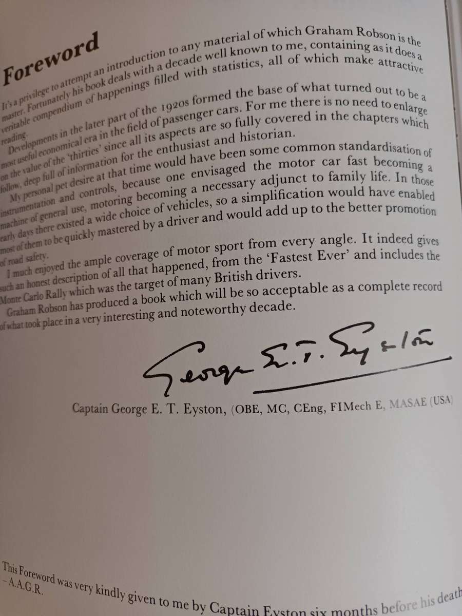 Motoring in the 1930s. First Published 1979