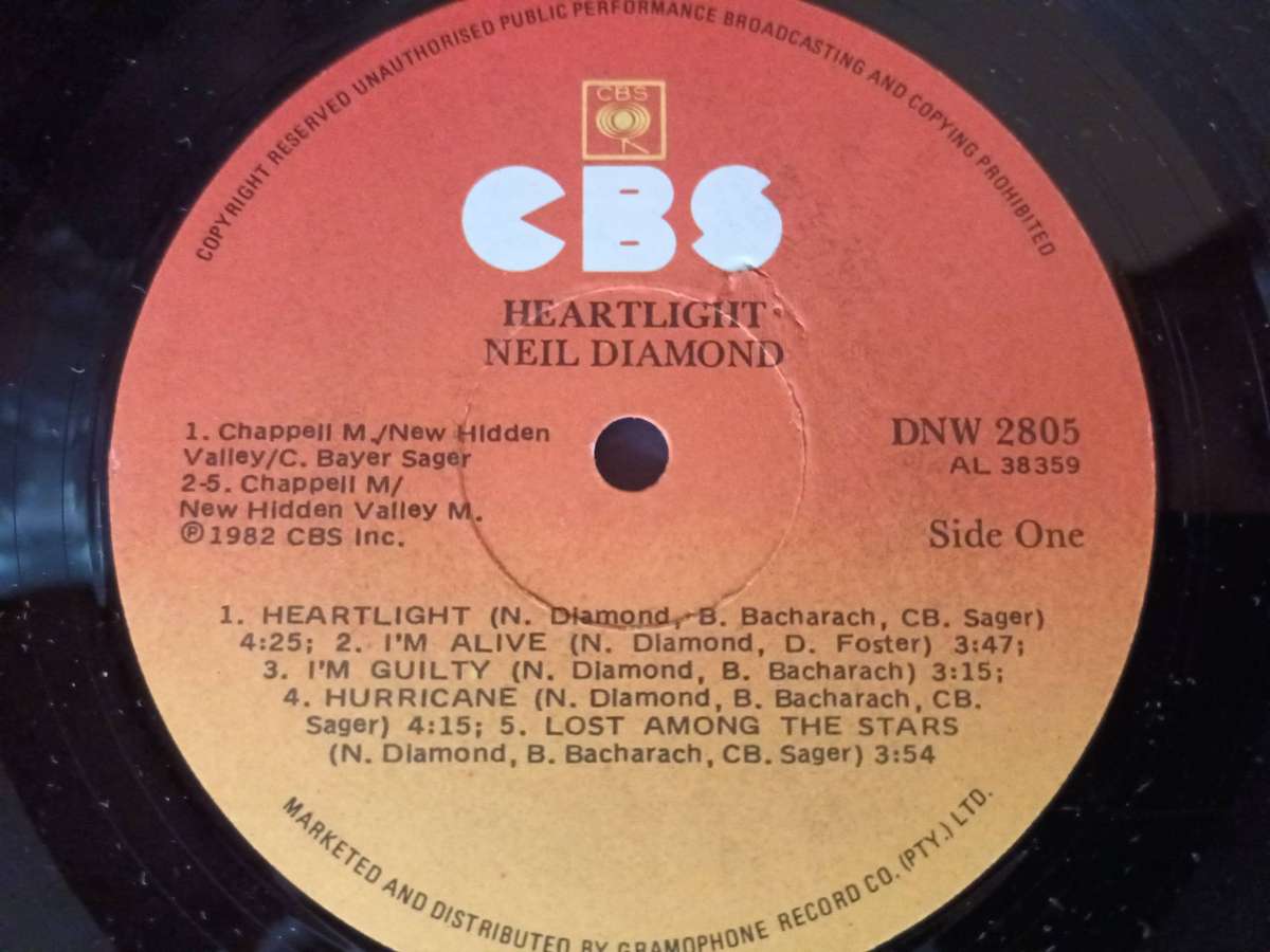 Neil Diamond - Heartlight Vinyl LP